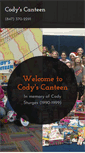 Mobile Screenshot of codyscanteen.org